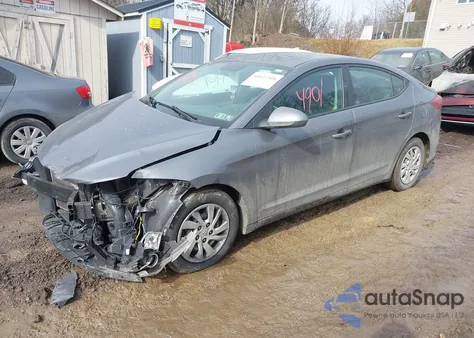 2018 Hyundai Elantra Se z USA, uszkodzony, nr VIN 5NPD74LF3JH274558